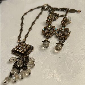 Elegant Crystal Jewelry Set